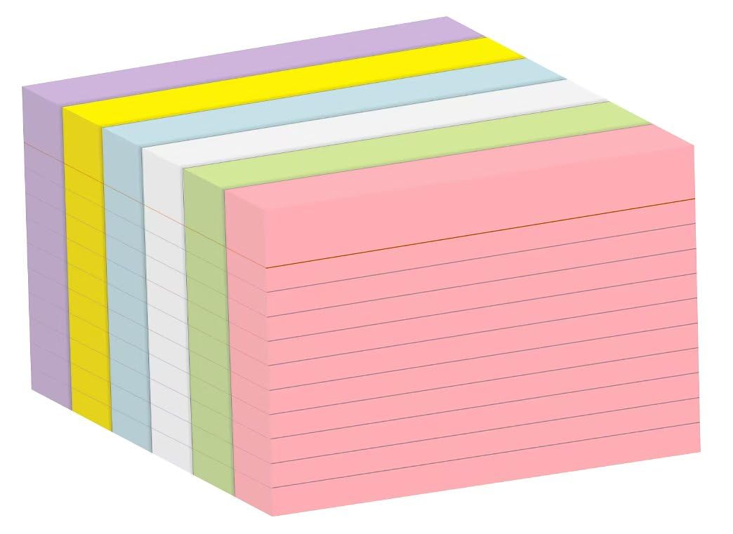 The Secret to My Success: Colorful Index Cards