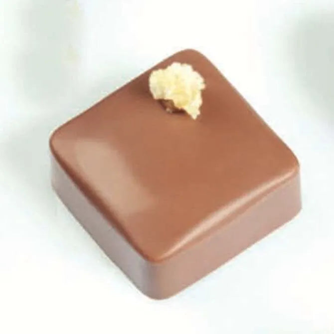 21pcs Square Smooth Chocolate Mold - Professional Baking Silicone Molds for Homemade Chocolates, Candy, Desserts - Perfect for Valentine's Day, Christmas Gifts & Party Treats