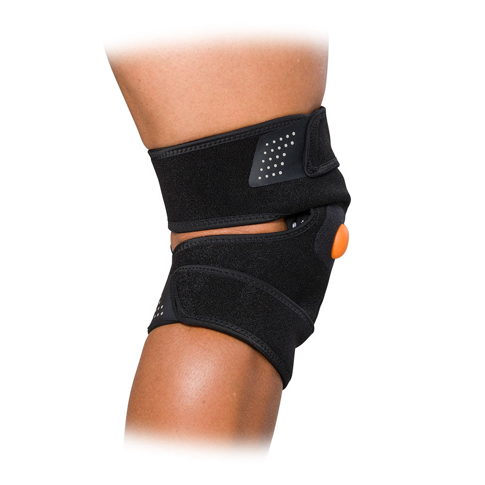MYOVOLT® Wearable Vibration Recovery Knee & Leg Wrap - Pain Relief & Muscle Recovery for Athletes, Runners & Active Lifestyles - Post-Workout, Injury Rehabilitation & Daily Comfort