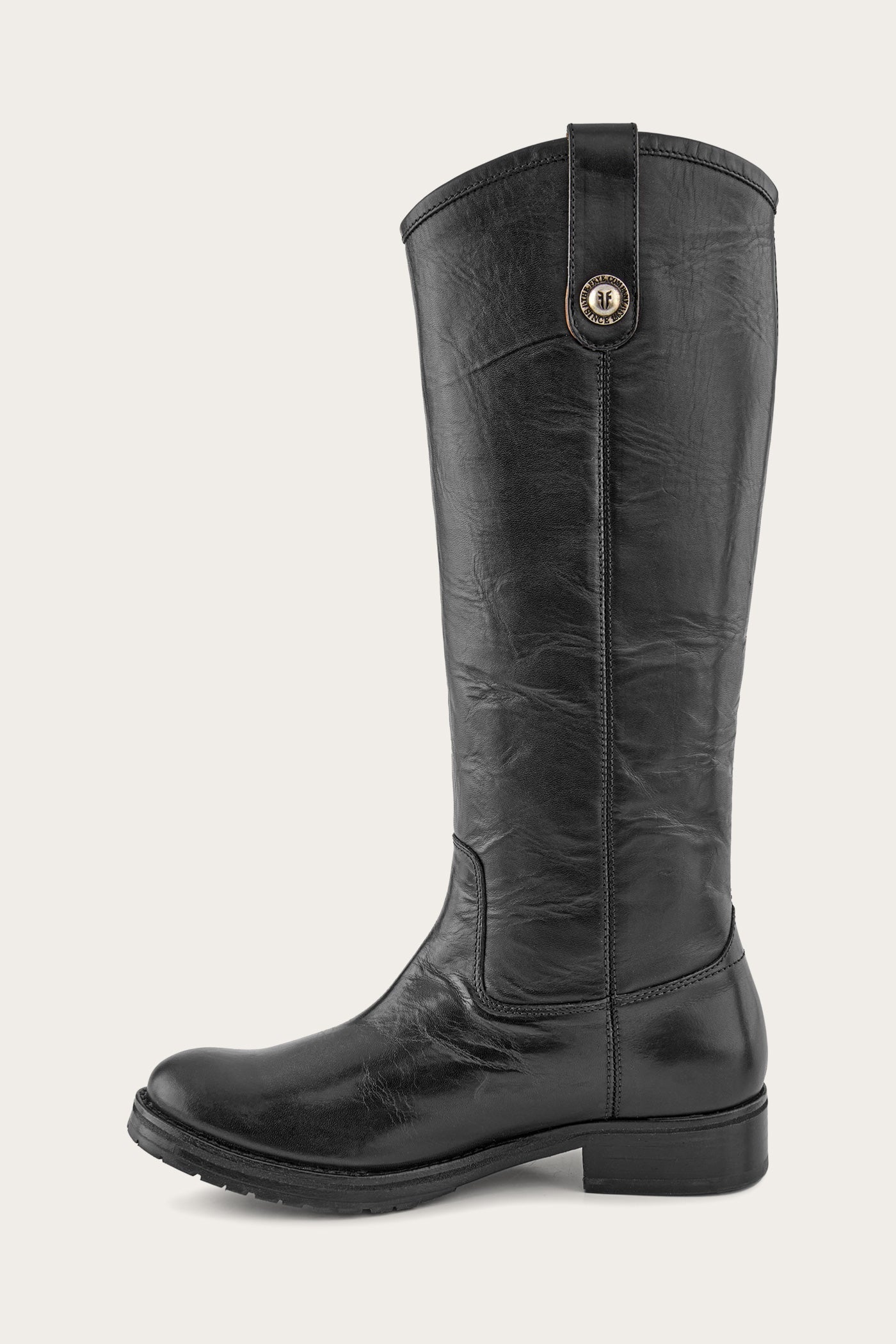 Vintage Melissa Double Sole Button Lug Tall Boots - Eco-Friendly Pre-Loved Women's Fashion for Fall & Winter Outfits