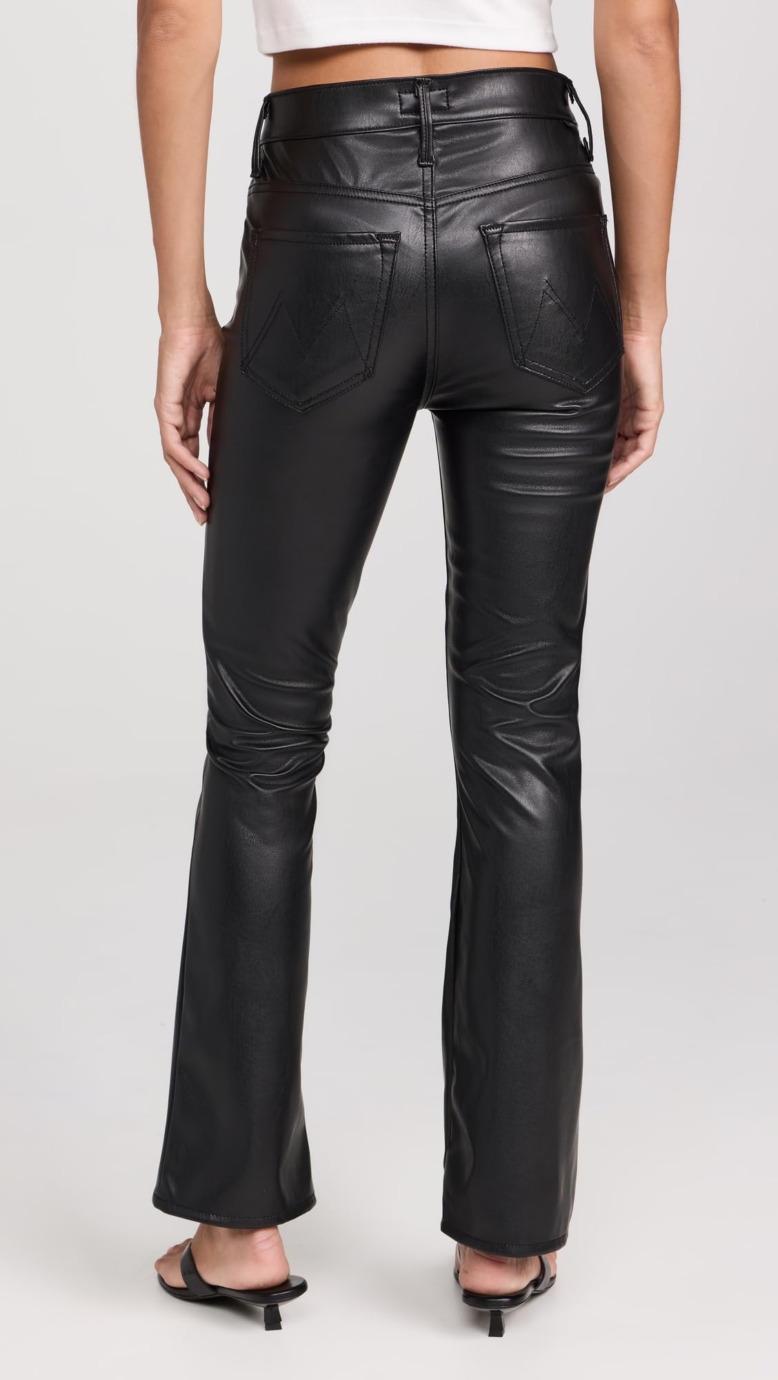 MOTHER Women's The Insider High Rise Skinny Jeans - Stretch Denim Pants for Casual & Work Wear