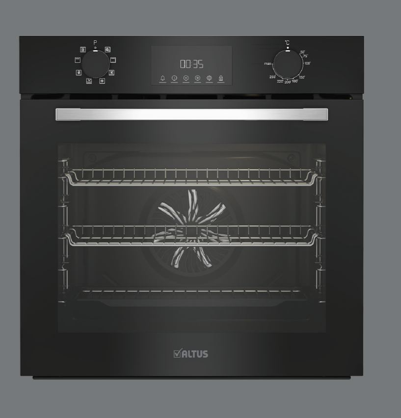 Brand New Altus 600mm Multi Function Pyrolytic Oven with 3 Year Warranty - Perfect for Large Family Cooking & Self-Cleaning Convenience