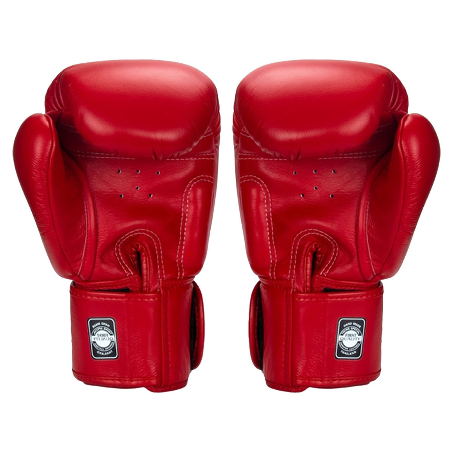 Twins Boxing Muay Thai Training Sparring Gloves 8oz - Premium Red MMA Gloves for Kickboxing, Martial Arts & Fitness Training - Perfect for Boxing Classes, Gym Workouts & Combat Sports