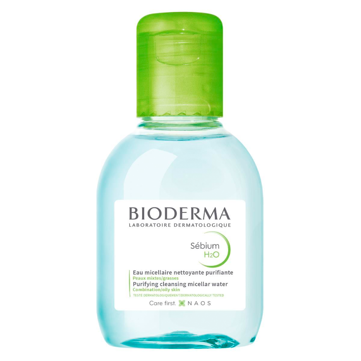 Sebium H2O Micellar Cleansing Water 100ml - Gentle Makeup Remover & Face Cleanser for Sensitive Skin | Perfect for Daily Skincare Routine & Travel