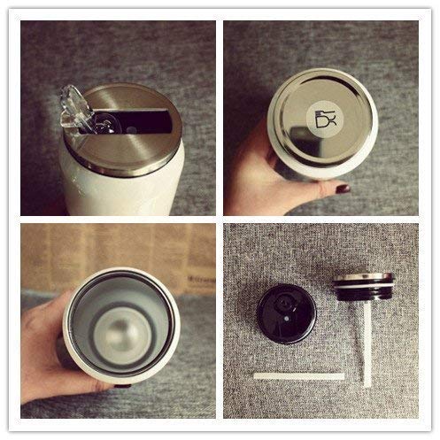 10.3oz Stainless Steel Vacuum Insulated Travel Mug - Leakproof Coffee Cup for Hair Stylists, Office Tea Tumbler - Perfect for Commuting, Salon Use & Workplace Hydration