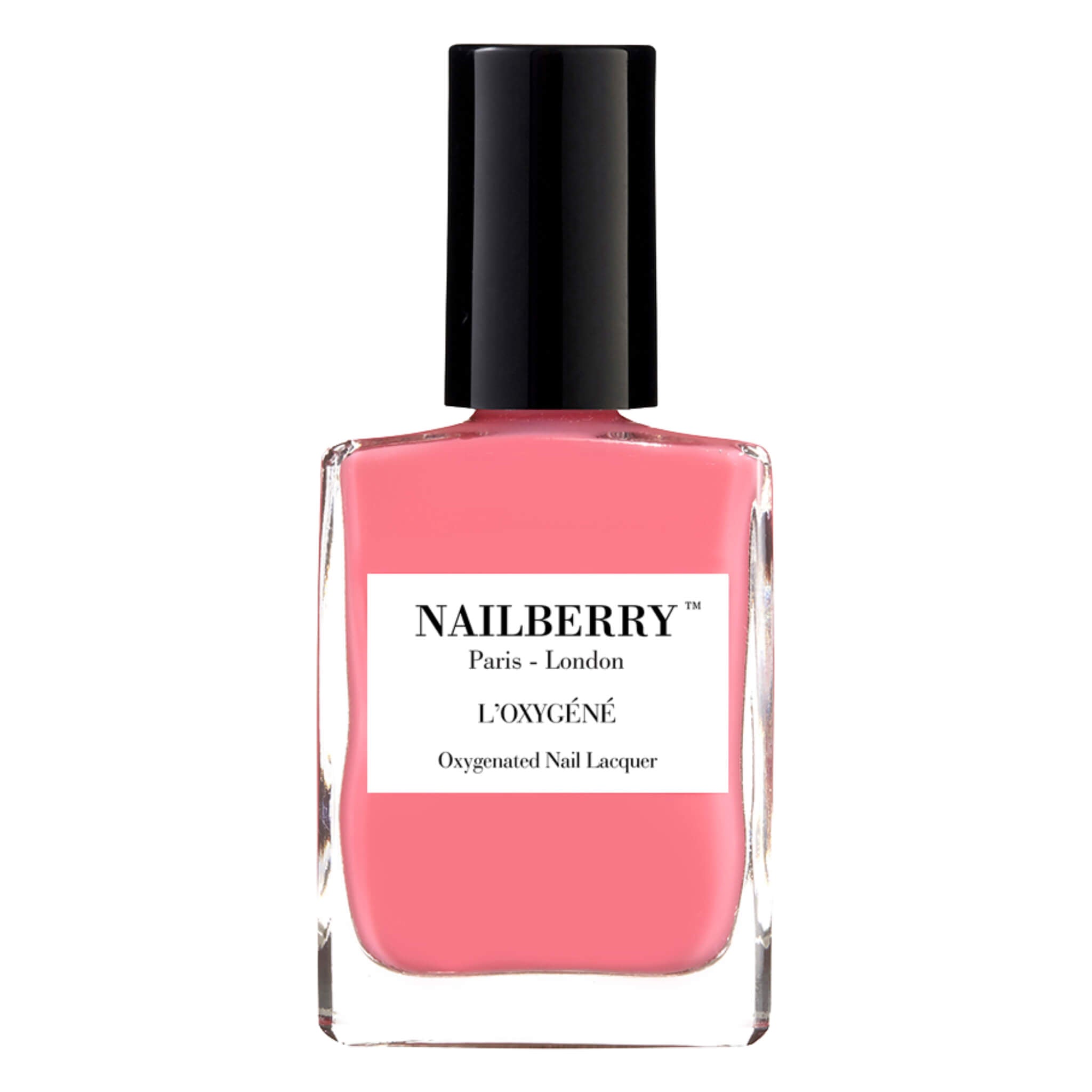 Breathable Oxygenated Nail Polish - Bubble Gum Pink | Vegan & Non-Toxic Nail Lacquer for Healthy Nails | Perfect for Manicures, Pedicures & Everyday Wear