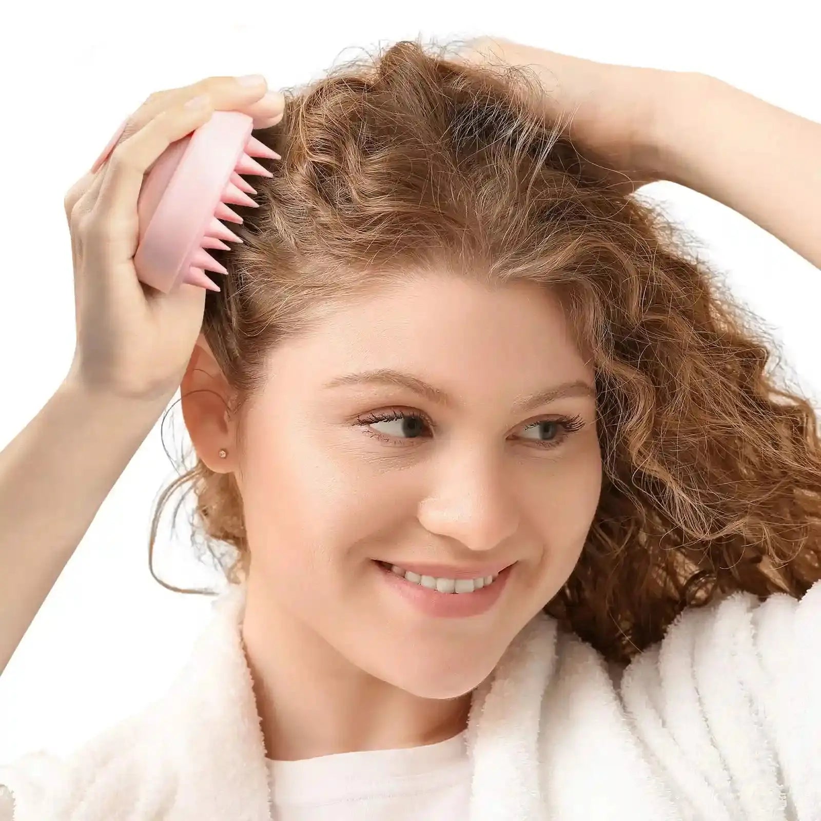 TYMO Scalp Massager Brush for Hair Growth - Electric Head Massager with Soft Silicone Bristles - Relaxing Scalp Care for Stress Relief & Improved Circulation - Perfect for Home & Salon Use