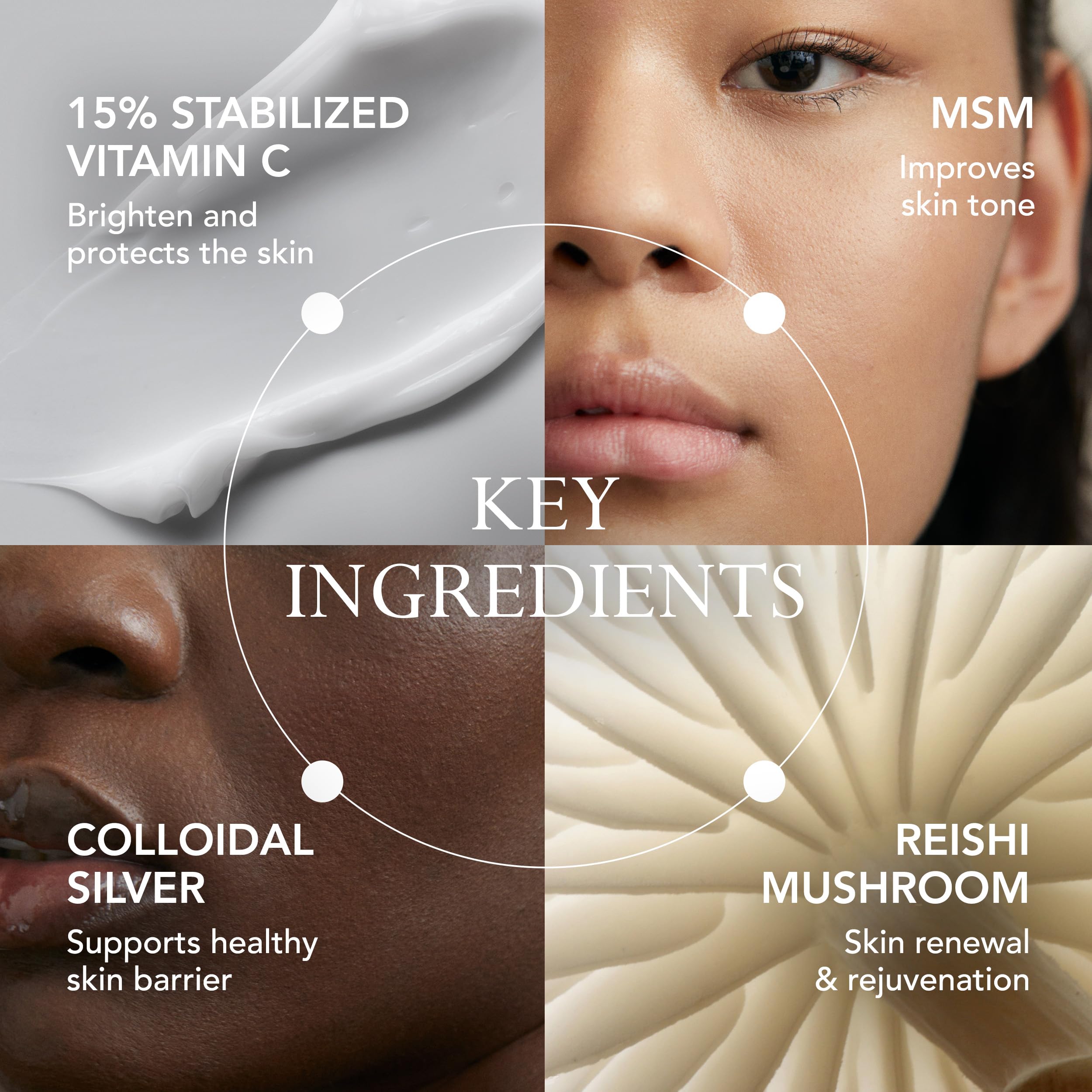 KAT BURKI 15% Stabilized Vitamin C Intensive Face Cream - Brightening & Firming Moisturizer for Glowing Skin | Anti-Aging, Dark Spot Treatment | Day & Night Hydration for All Skin Types