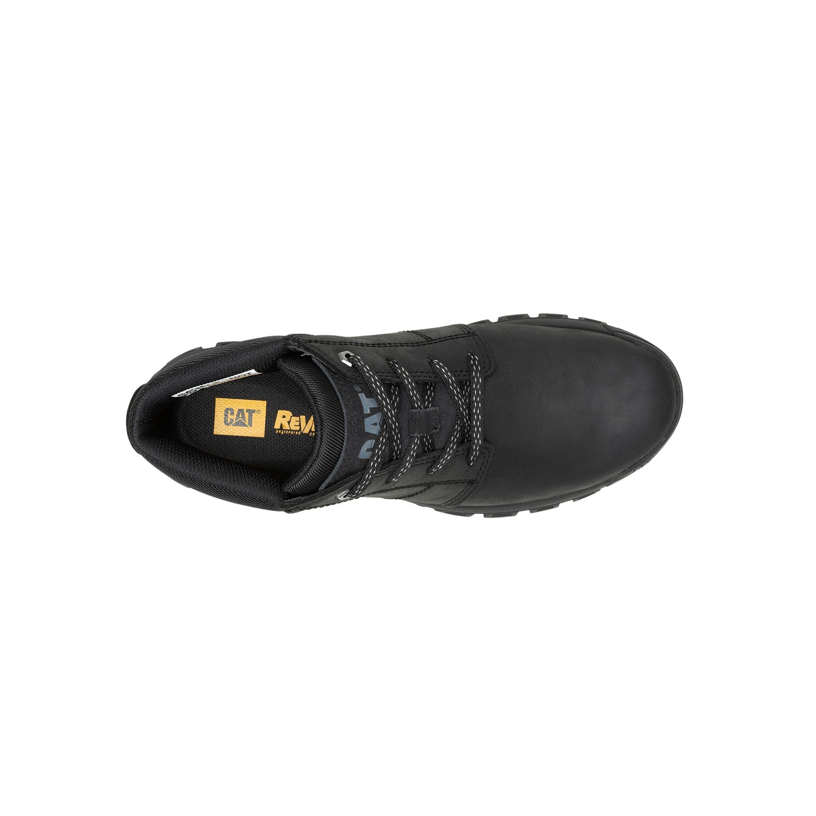 **Threshold Soft Toe Chukka Work Boots for Men - Black Leather Comfortable & Durable - Ideal for Construction, Hiking & Outdoor Work**
