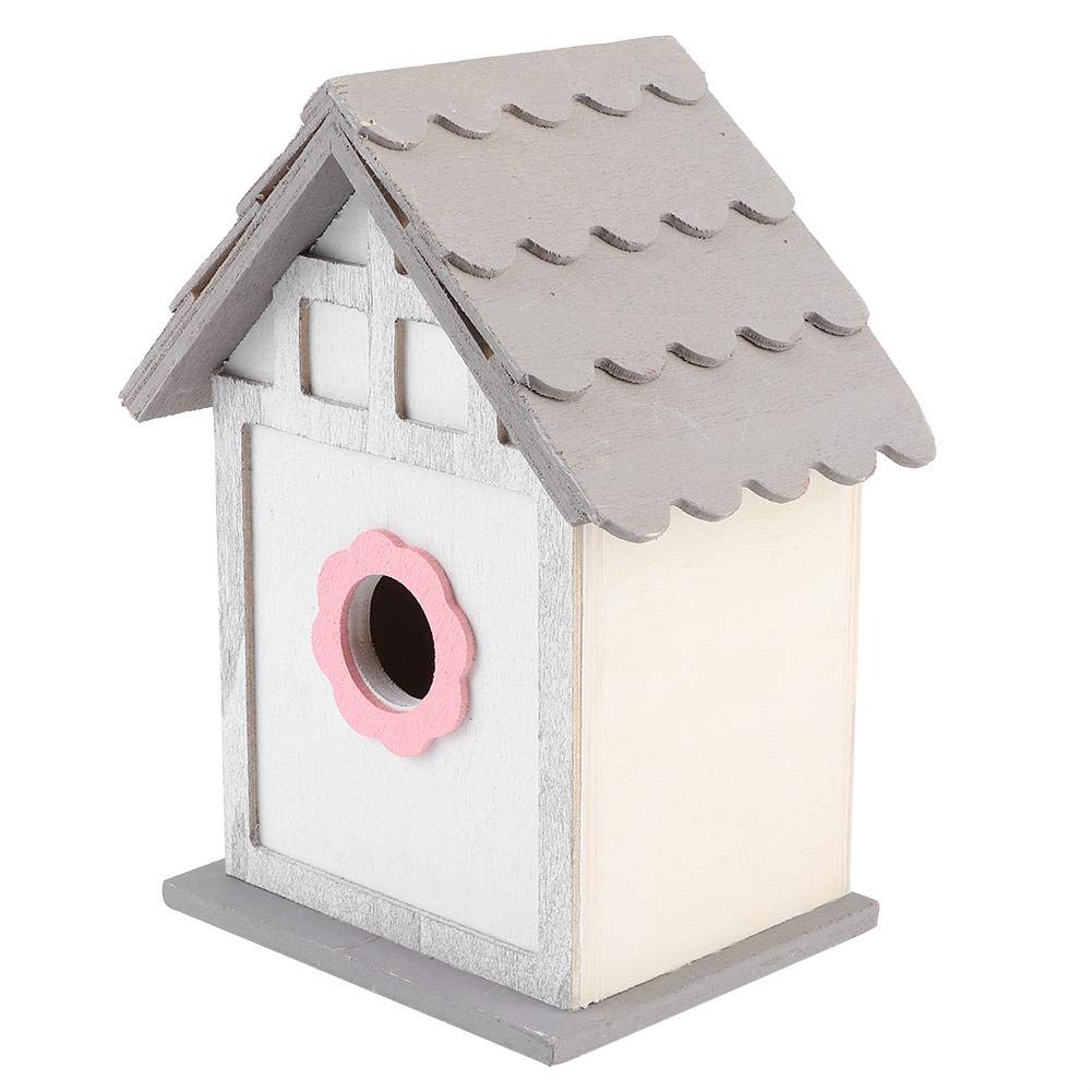 Wooden Nesting Box for Birds - Outdoor Garden Breeding Box for Hatching House