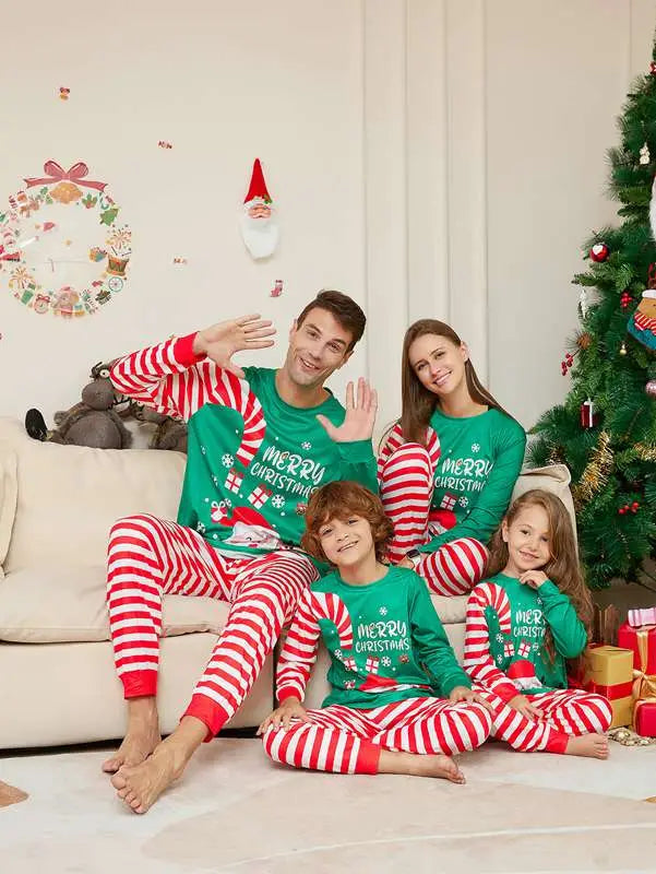 Christmas Santa Claus Matching Family Pajamas Set - Cozy Holiday Sleepwear for Kids & Adults - Perfect for Christmas Morning & Family Photos