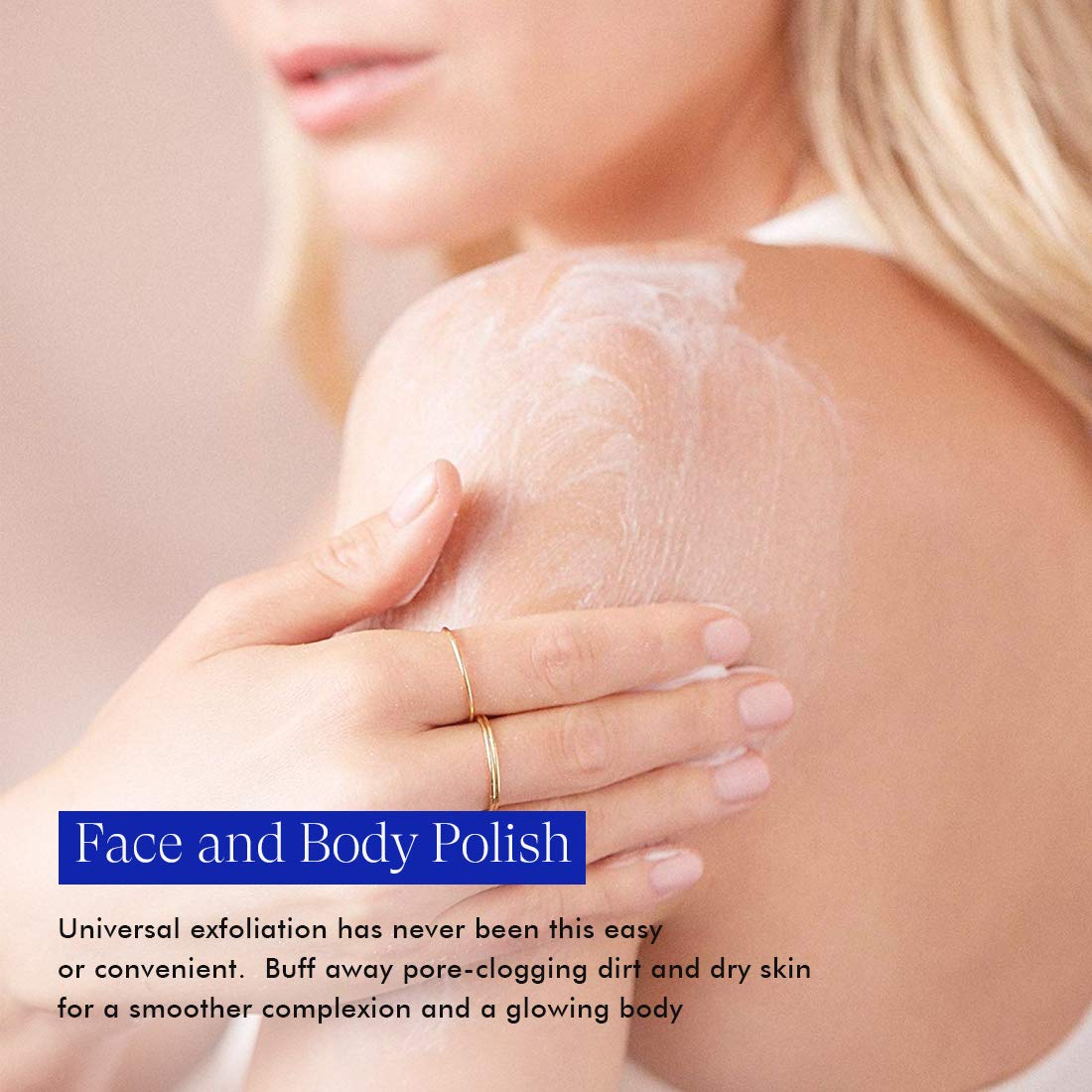 Vanity Planet Body Wash & Face Polish (6 Fl oz) - Exfoliating & Cleansing with Vitamins A, C, E - Vegan & Cruelty-Free - Perfect for Daily Skincare & Shower Routine