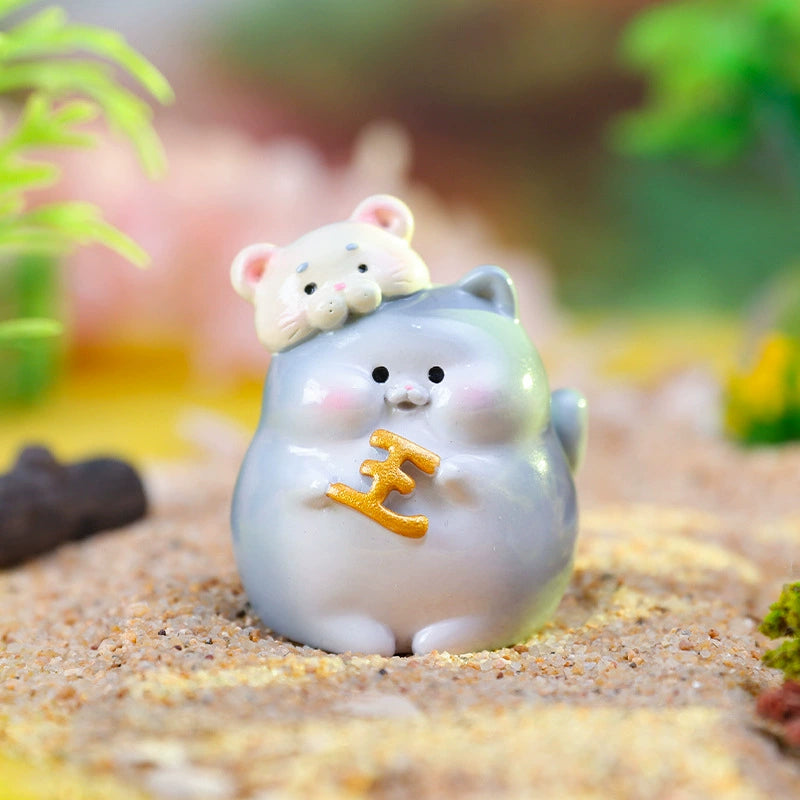 Cat Qian Sui Bean Series Blind Box - Cute Collectible Cat Figures for Cat Lovers | Perfect for Gifts, Display & Surprise Unboxing Fun