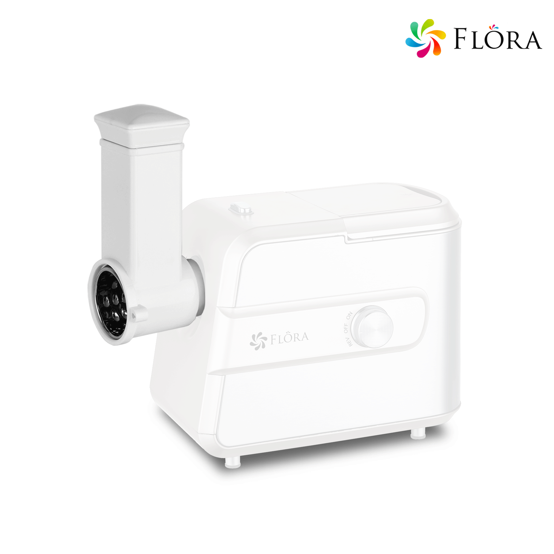 Flora Electric Meat Grinder & Slicer Attachment for Flora 500 & 550 Series - Heavy Duty Food Processor for Ground Beef, Sausage & Veggies - Perfect for Home Kitchen & Commercial Use (AU Stock)