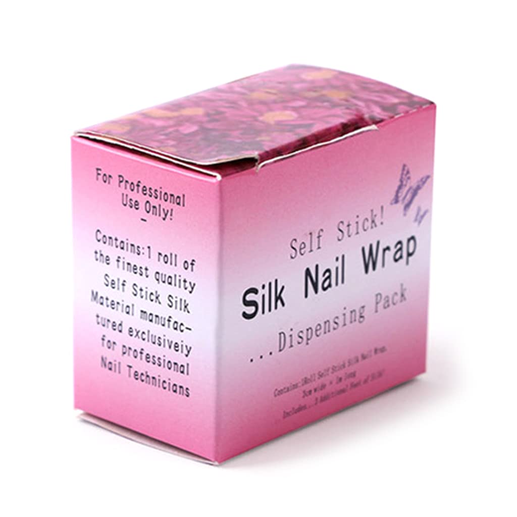 Self-Adhesive Fiberglass Nail Wrap for UV Gel & Acrylic Nails - Strong Repair Bandage Tape for Nail Art Extension & Protection | Perfect for Salon, Home Manicures & Nail Strengthening