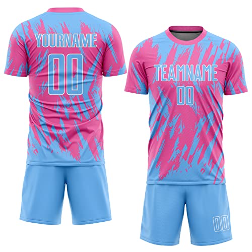 Pink-light Blue-white