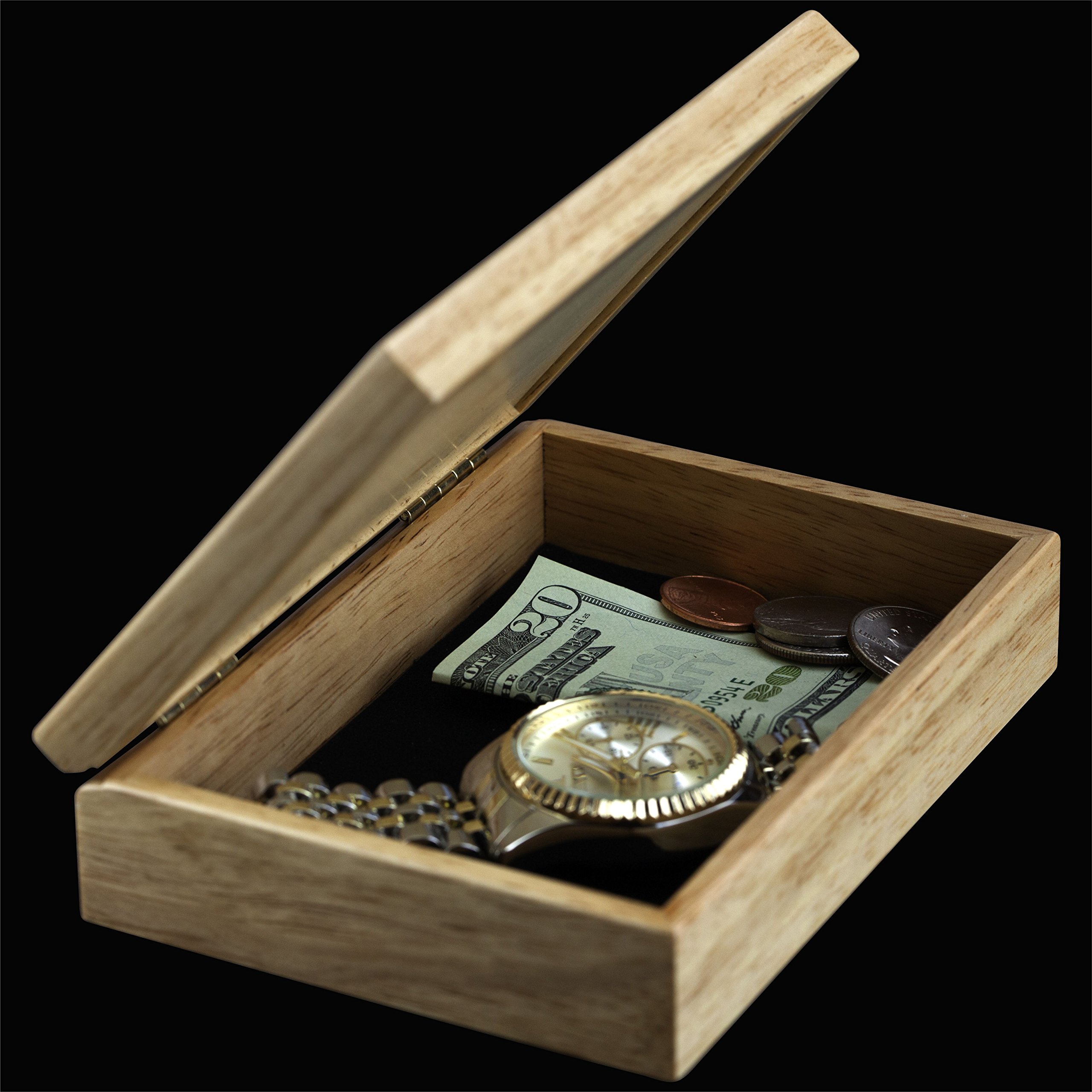 Handcrafted Wooden Jewelry Box - Cherry Wood Keepsake Gift for Women - Perfect for Jewelry Storage, Wedding Gifts & Anniversary Presents