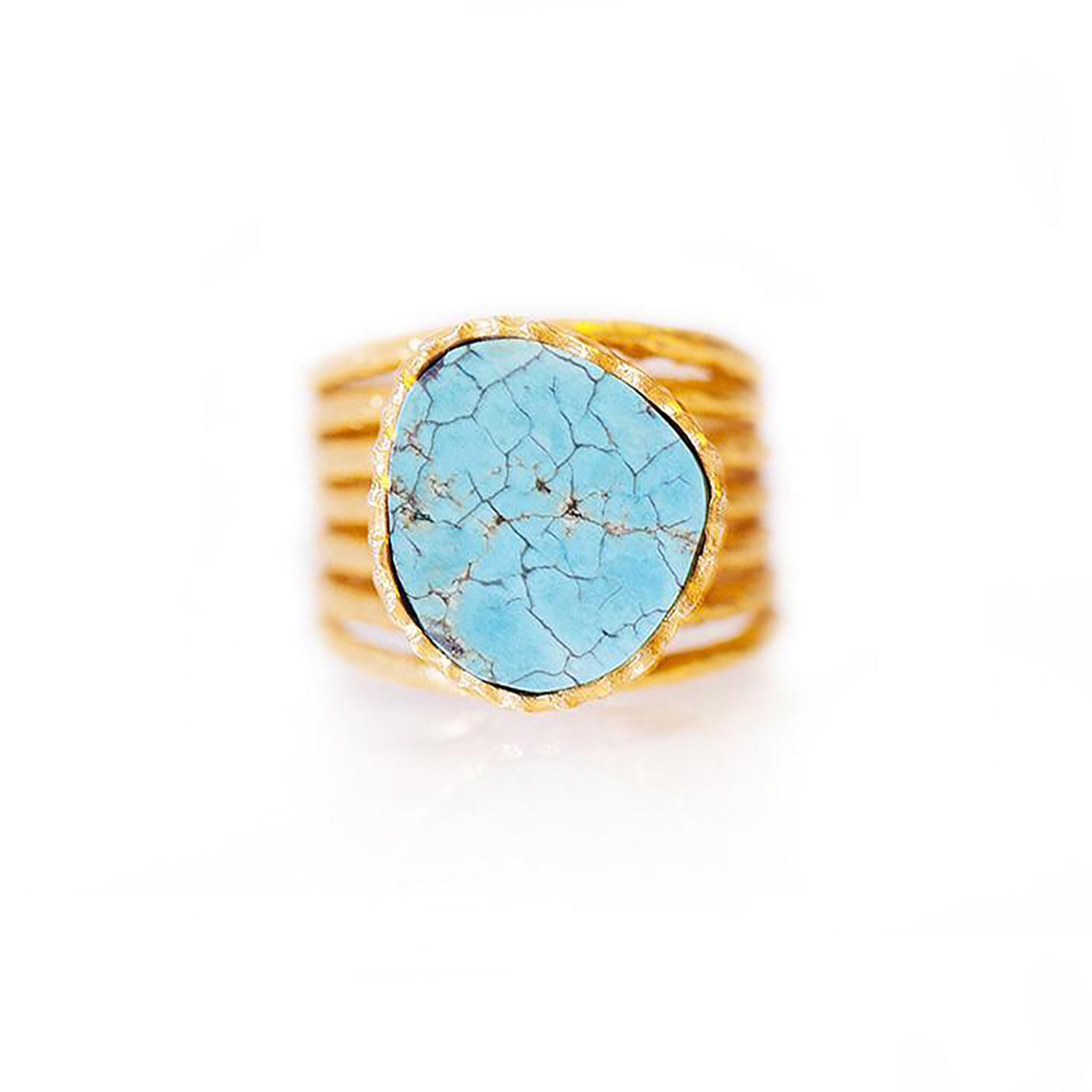 Stackable Turquoise Rings for Women - Dainty Adjustable Boho Jewelry for Layering & Everyday Wear