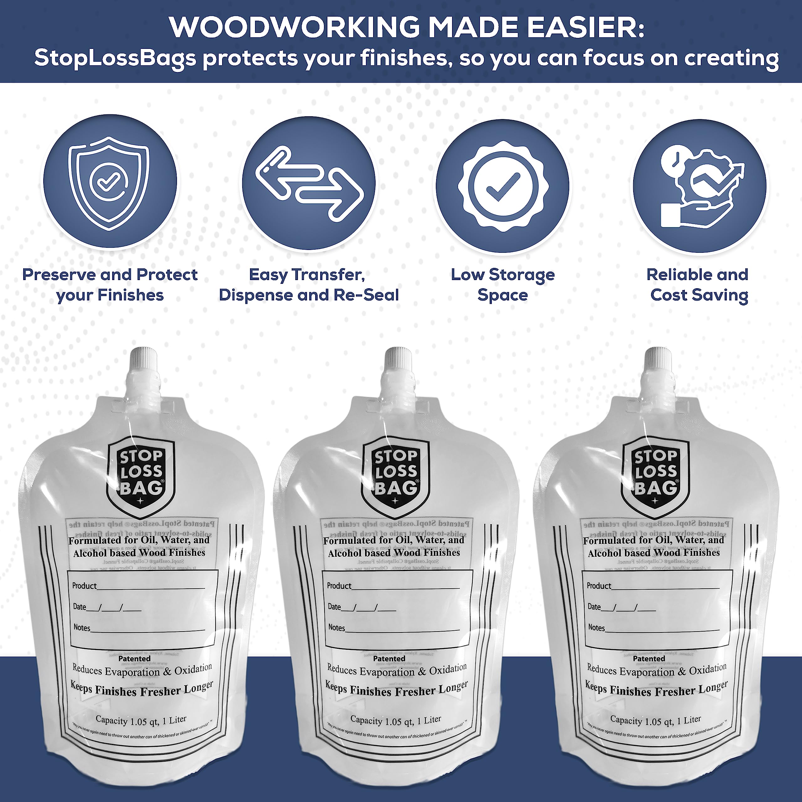 8-Pack Collapsible Funnel Set for Easy Liquid Transfer, Dispensing & Mixing - Ideal for Woodworking, DIY Projects, Home Brewing & Kitchen Use - Durable & Space-Saving Design