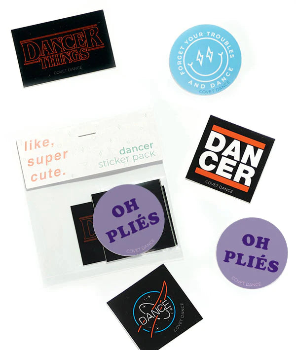 Ballerina Sticker Pack - 24 Unique Ballet Dancer Decals for Scrapbooking, Water Bottles & Laptop Decor - Perfect for Dance Enthusiasts & Gift Giving