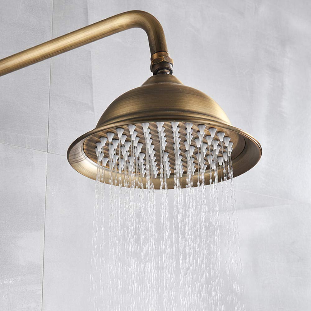 Premium 304 Stainless Steel Shower Set - Wall-Mounted Rain Shower Head with Faucet for Modern Bathroom | Perfect for Spa-Like Relaxation & Luxury Home Upgrade