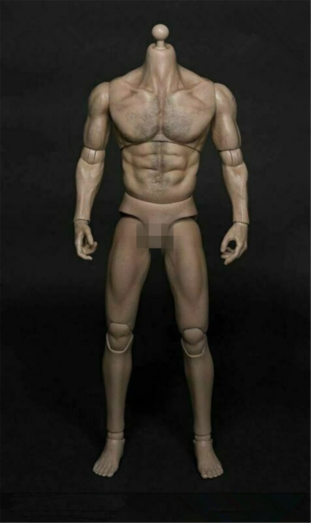 1/6 Scale 12-inch Flexible Male Action Figure Body - Wide Shoulder Articulated Doll for Collectors | Perfect for Customizing, Photography & Display