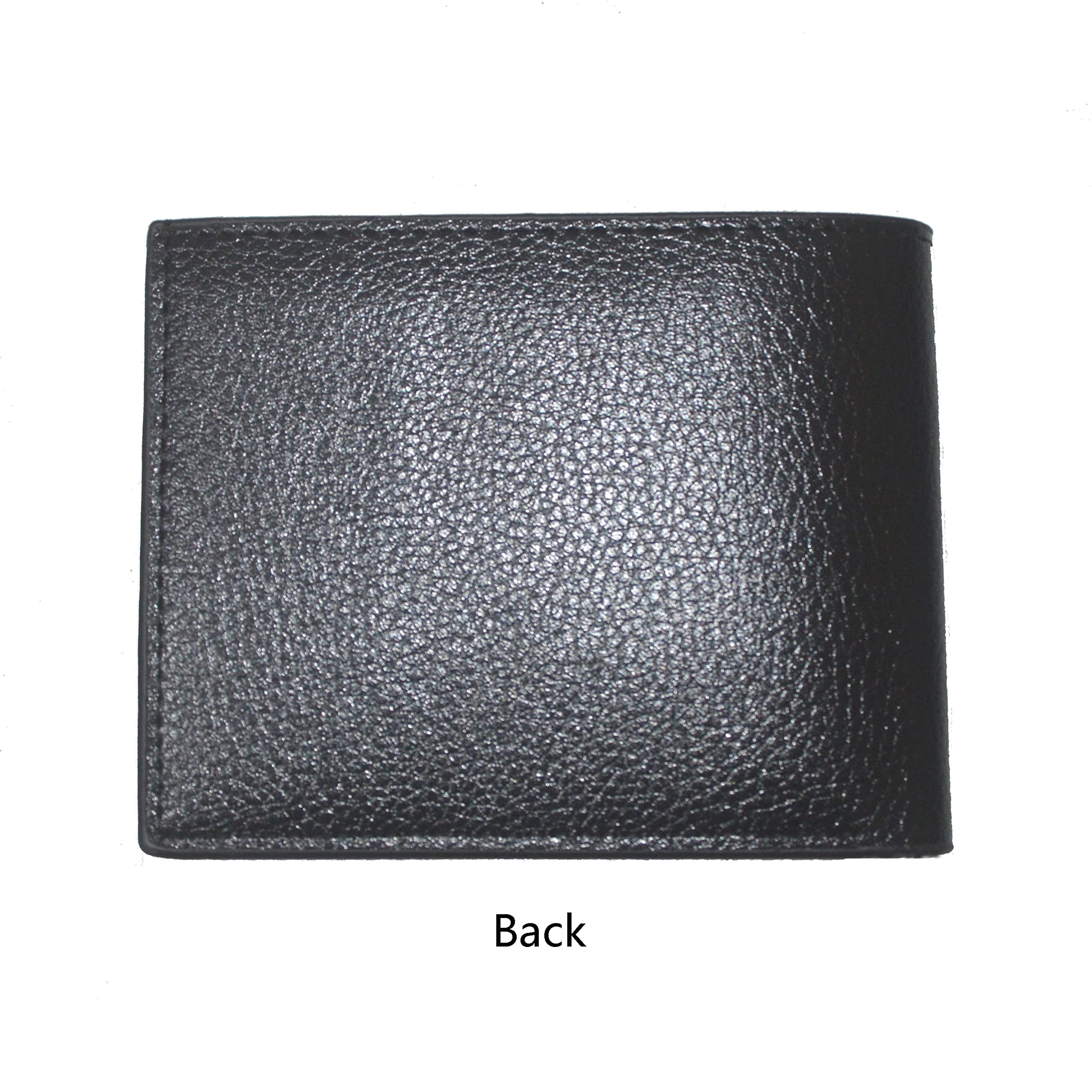 Slim Minimalist Wallet for Men with Money Clip & Zipper - RFID Blocking Bifold PU Leather Wallet with Credit Card Slots & Coin Purse - Perfect for Everyday Carry, Travel & Business (Black)