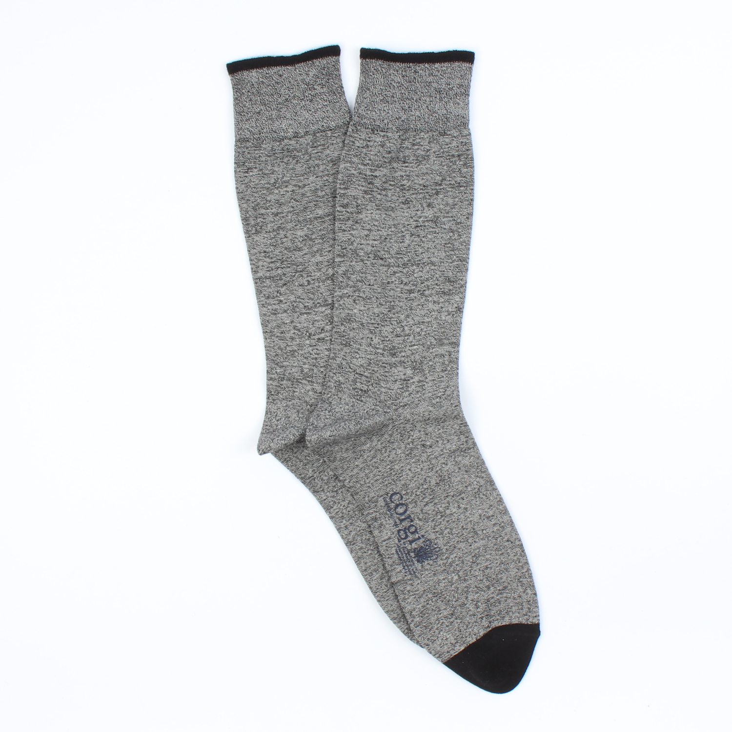 Premium Men's Marl Cotton Socks - Soft Breathable Casual & Athletic Socks for Everyday Wear, Gym, Running & Outdoor Activities