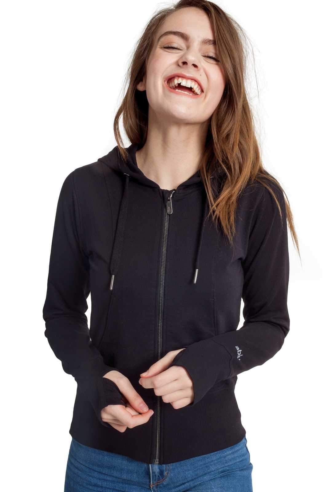 Ably Apparel Hyacinth Women's Lightweight Hoodie - Waterproof, Stain & Odor Resistant Pullover for Outdoor Activities, Travel & Casual Wear