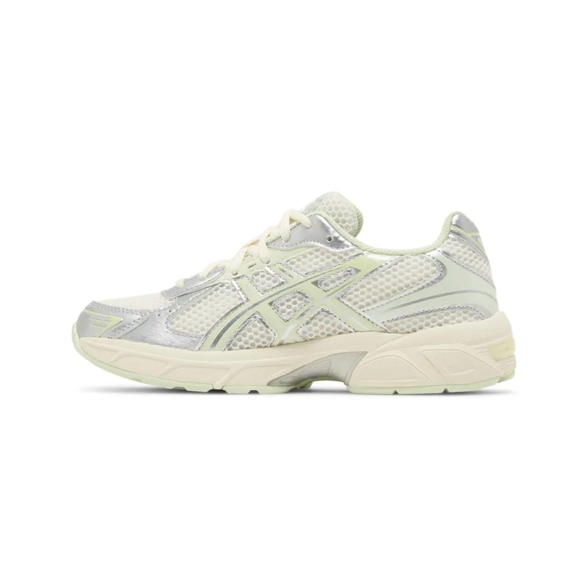 ASICS Gel 1130 'Silver Pack Green' Women's Running Shoes (2024) - Lightweight Cushioned Sneakers for Jogging, Gym Workouts & Everyday Wear