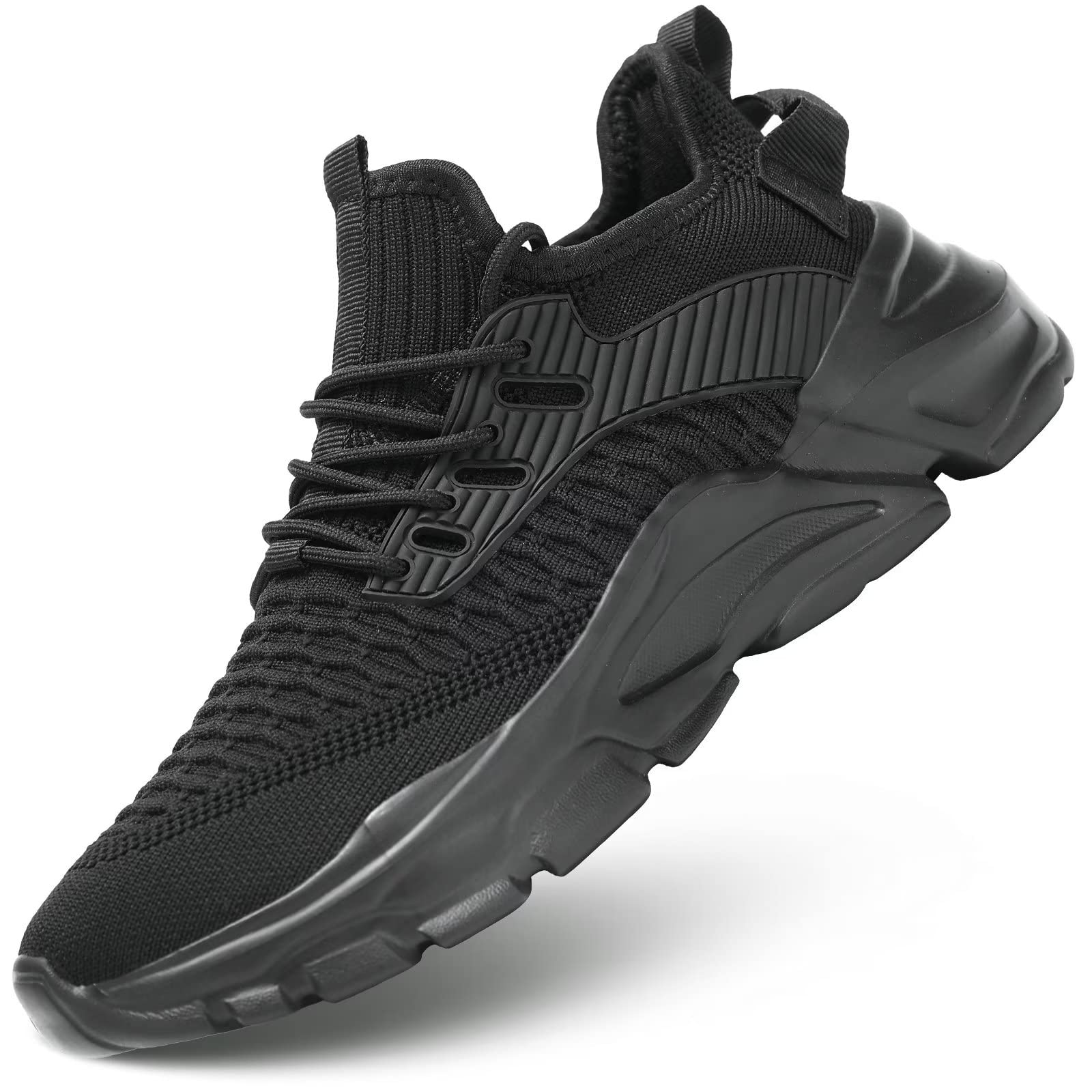 Men's Running Shoes - Non Slip Breathable Lightweight Athletic Sneakers for Walking, Gym & Work - Slip Resistant Sports Shoes for Men - Perfect for Jogging, Training & Casual Wear