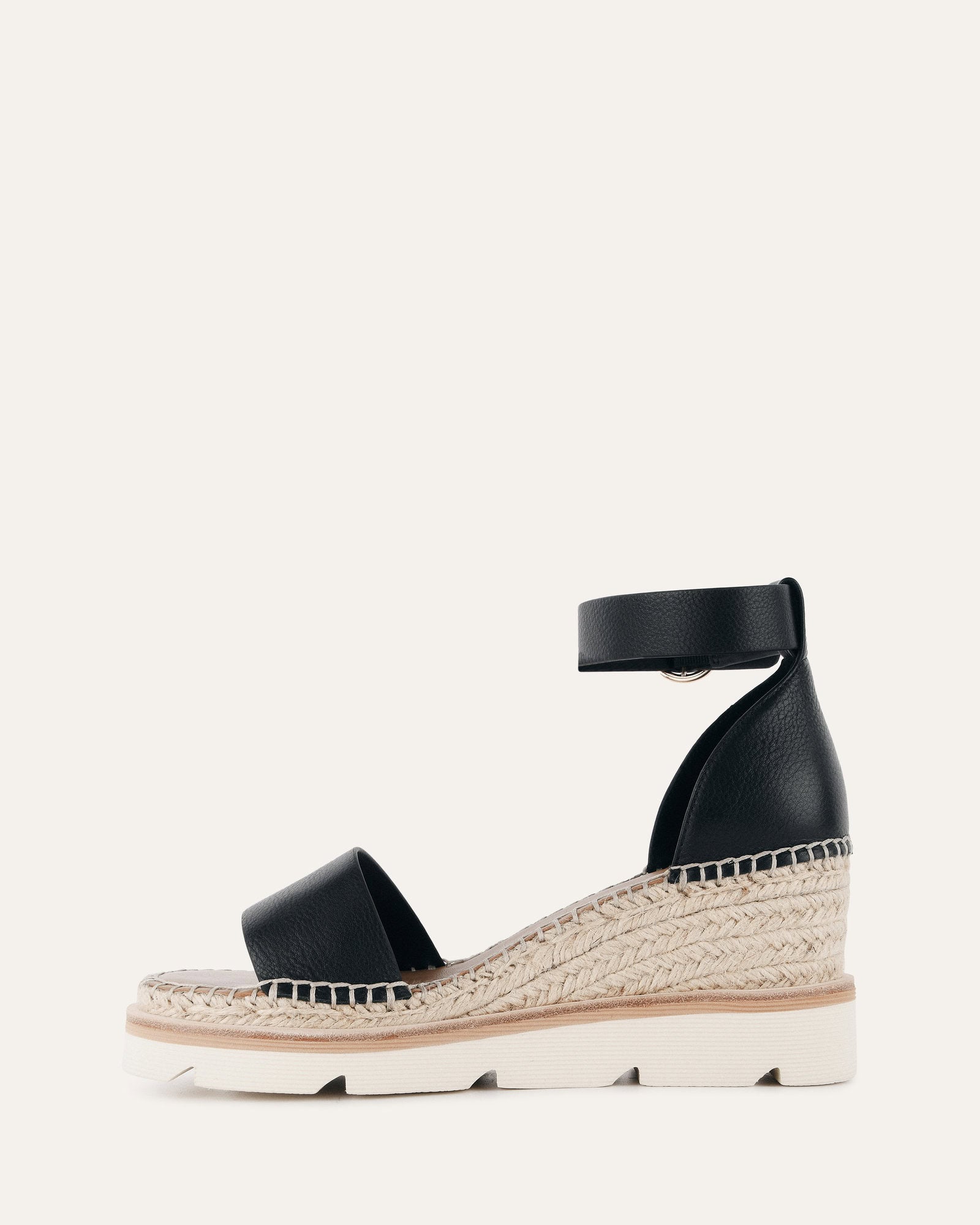 Kelly Women's Black & White Mid Heel Wedge Sandals - Comfortable & Stylish for Summer, Beach, and Casual Outings