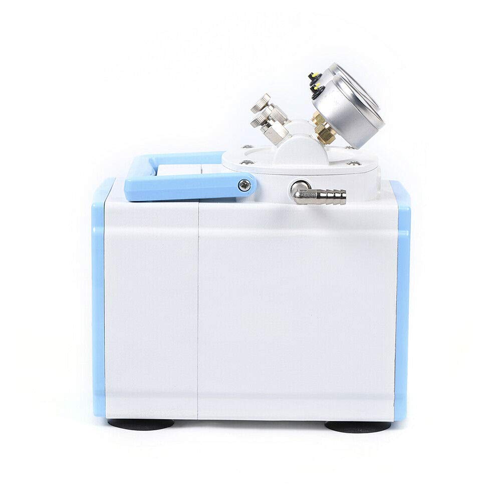 160W Electric Hydraulic Oilless Diaphragm Vacuum Pump - Oil Free Lab Vacuum System with Adjustable Pressure (0.08Mpa, 30L/Min, GM-0.5A) for Scientific Experiments, Medical Equipment & Industrial Filtration