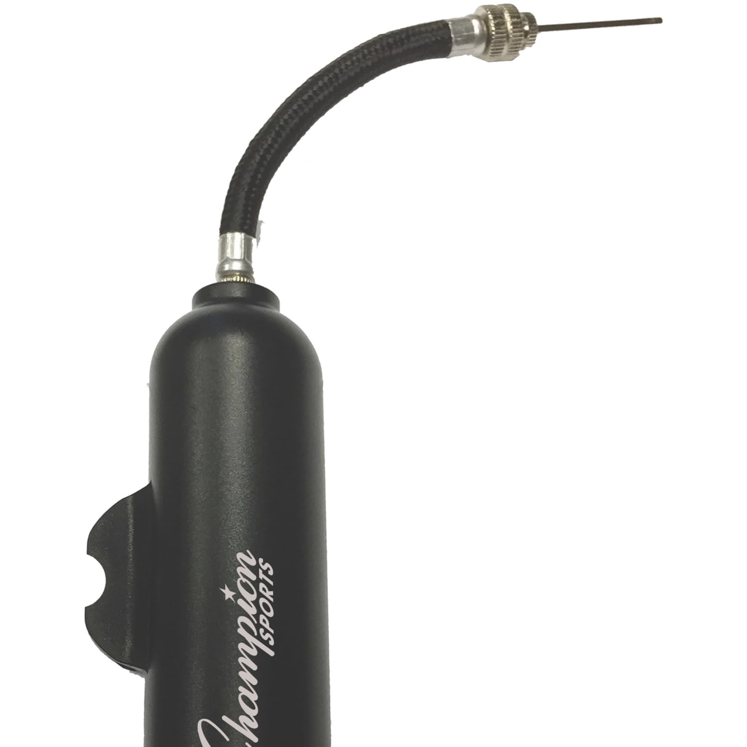 Champion Sports Dual Action Hand Air Pump - Fast Inflation for Balls, Bikes, and Sports Equipment - Perfect for Home, Gym, and Outdoor Activities