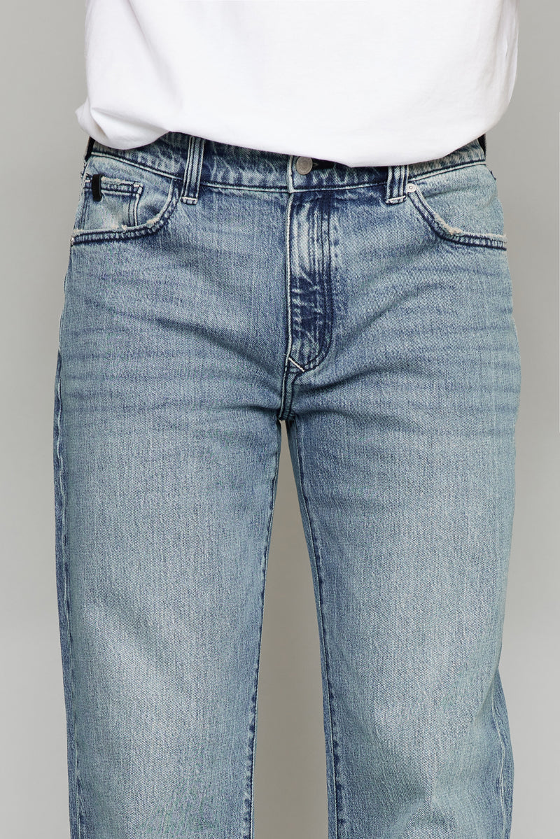 Marco Medium Straight Jeans for Men - Classic Fit Denim Pants for Casual Wear & Everyday Style