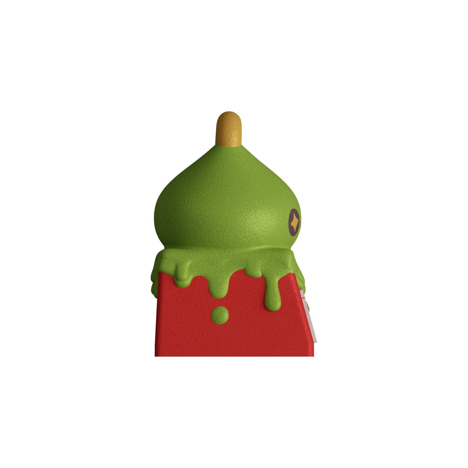 HX3D MapleStory Themed Green Slime Keycap - Custom Mechanical Keyboard Keycap for Gaming & Typing Enthusiasts - Perfect for PC, Mac, and Laptop Keyboards