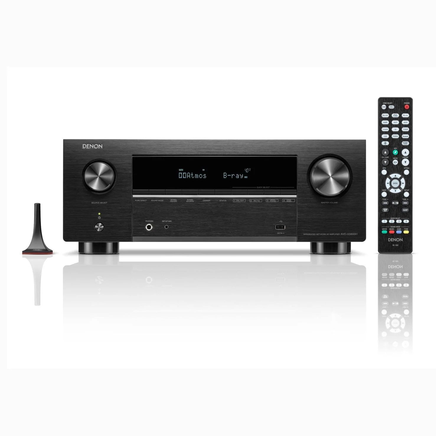 Denon AVC X3800H 9.4 Channel 8K AV Receiver with Dolby Atmos & IMAX Enhanced - Premium Home Theater Audio System for Movies, Gaming & Music Streaming