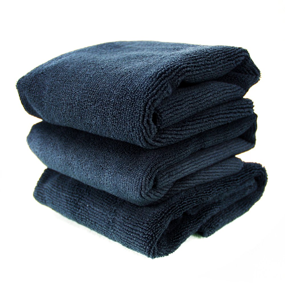 Chemical Guys MIC_805_3 Premium Edgeless Microfiber Towels - Ultra Soft 16x16 Inch Car Detailing Towels (3-Pack) - Perfect for Car Washing, Waxing & Polishing