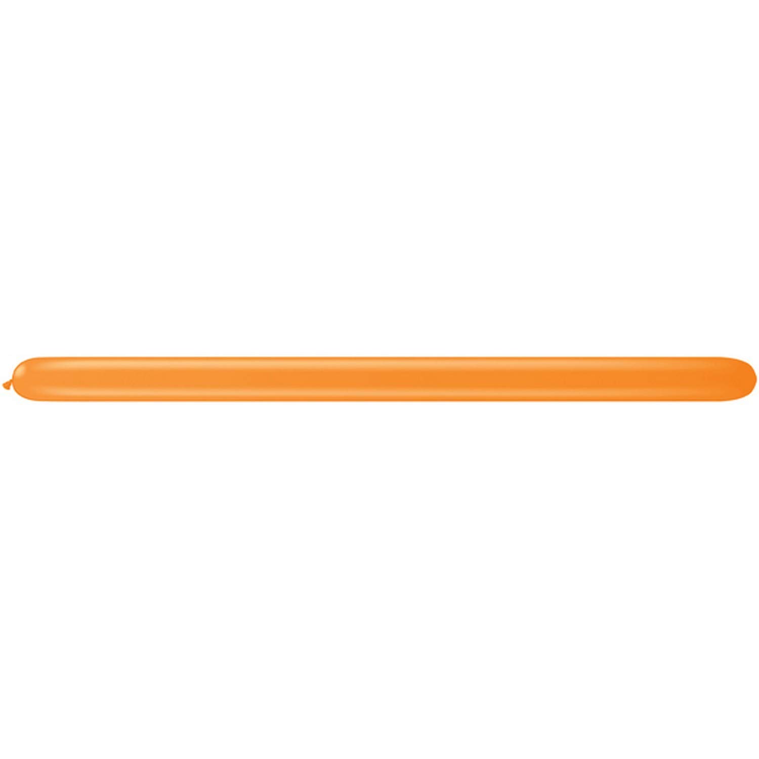 Qualatex 160Q Mandarin Orange Tying Balloons - 100 Count (1