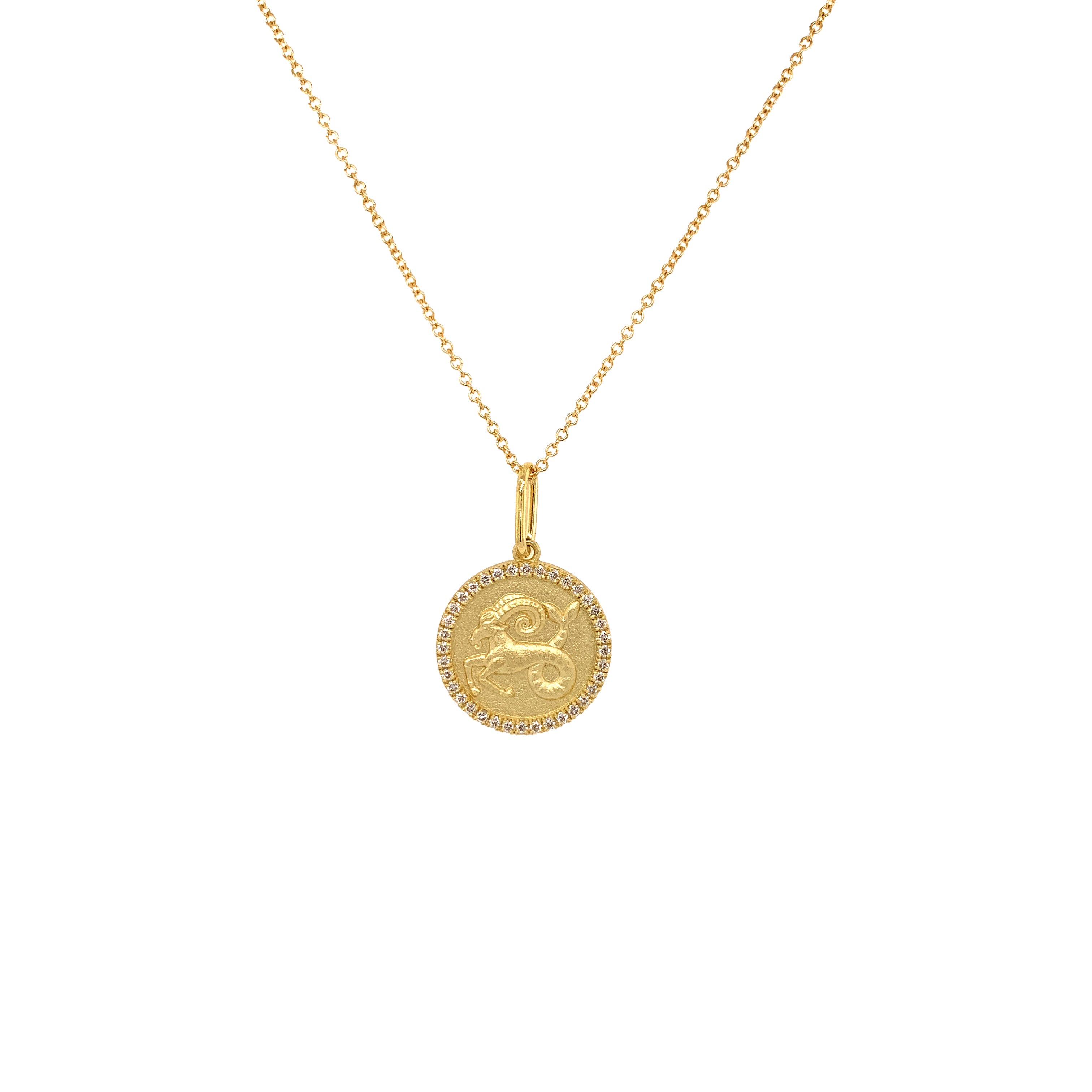 Capricorn Zodiac Pendant Necklace - December 22 to January 21 Birthday Gift - Perfect for Astrology Lovers & Horoscope Jewelry Collection