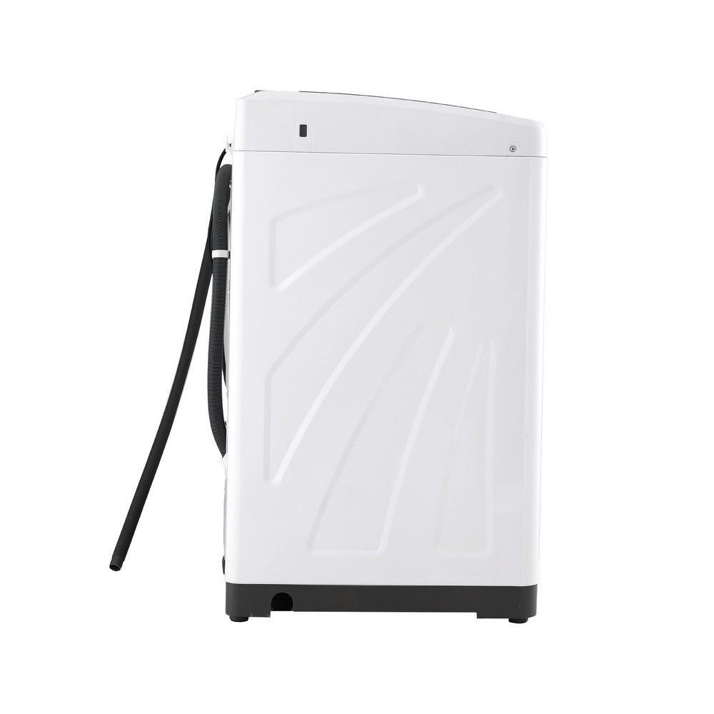 Devanti 6kg Top Load Washing Machine - Compact White Laundry Washer for Small Apartments, Dorms & RVs | Energy Efficient & Quiet Operation