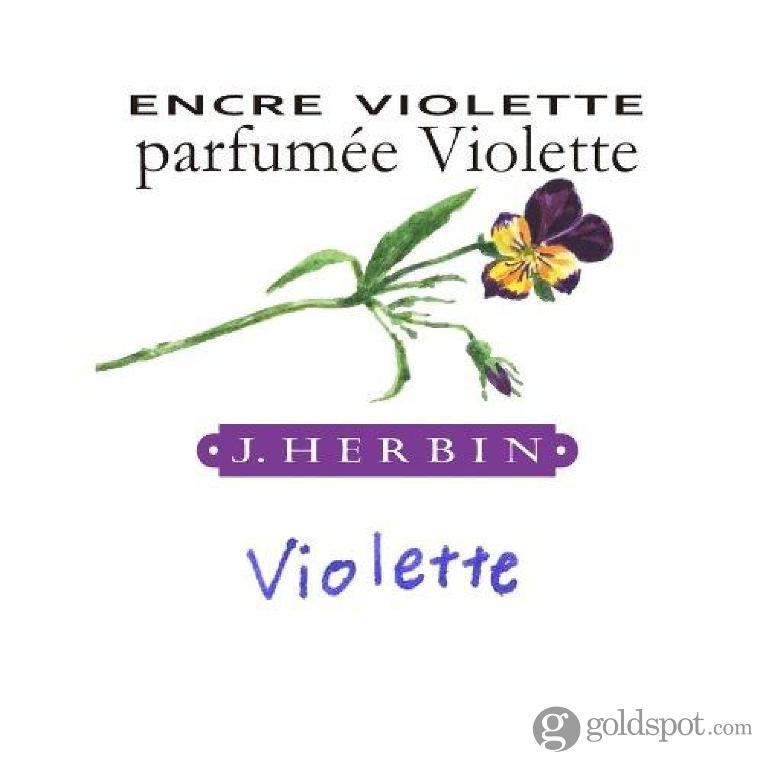 J. Herbin Scented Ink Gift Set - 5 Bottles (10mL Each) for Fountain Pens, Calligraphy & Letter Writing - Perfect for Writers & Artists