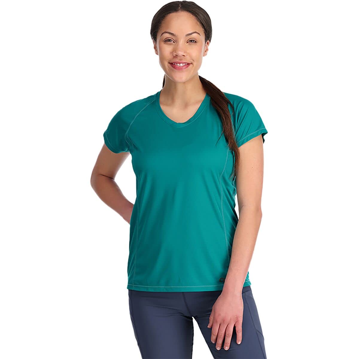 Outdoor Research Women's Echo T-Shirt - Lightweight Quick-Dry Hiking & Travel Shirt for Outdoor Adventures & Casual Wear