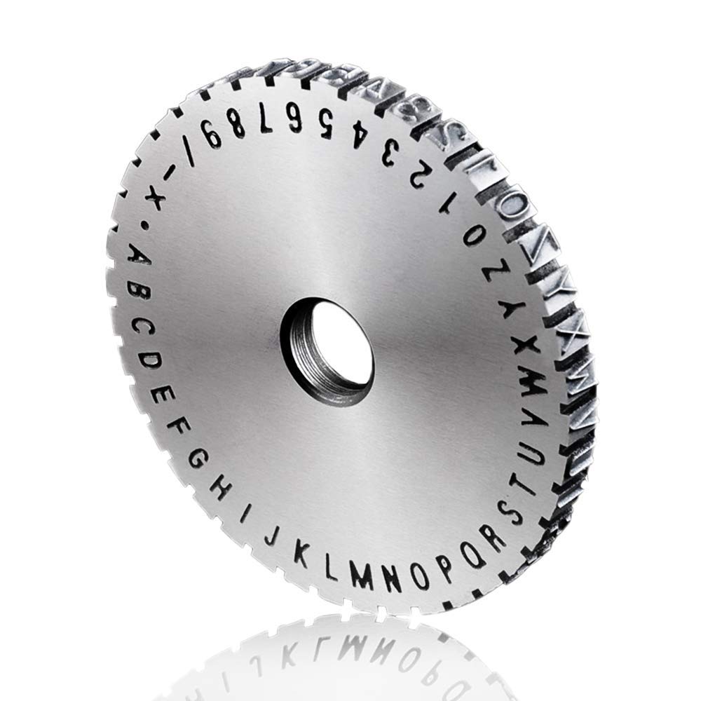 Custom Metal Nameplate Stamping Machine - Codeword Plate for Engraving & Labeling (2/2.5/3/4/5/6 Inch Sizes) - Perfect for Industrial Equipment, Tool Identification & DIY Projects