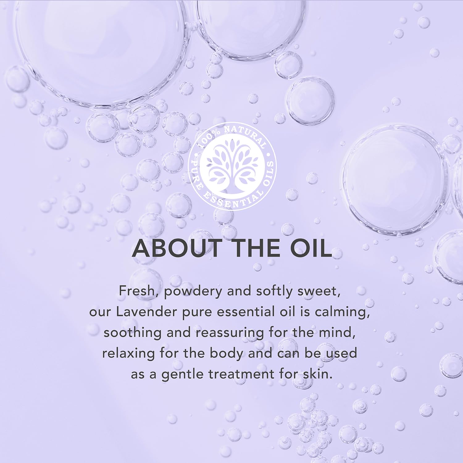 Tisserand Aromatherapy 100% Pure Lavender Essential Oil - Ethically Harvested, Natural Massage & Skin Care Oil for Diffusers, Relaxation & Stress Relief