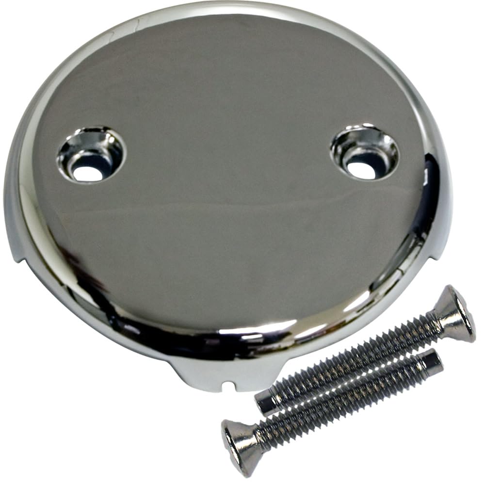 Jones Stephens T05013L Chrome Faceplate Trip Lever for Bathroom Sink Drain Stopper - Perfect for Bathroom Renovation & Drain Repair Projects