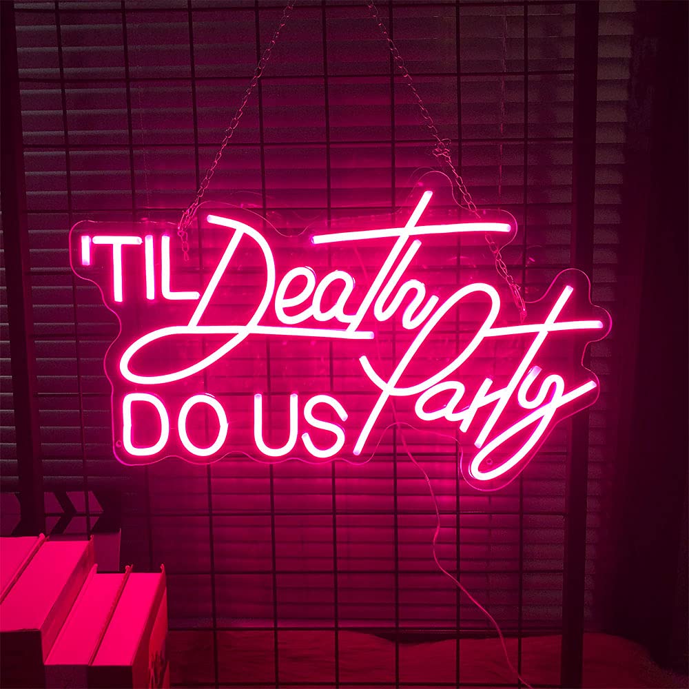 Custom LED Neon Sign - Personalized Wall Decor for Wedding, Birthday Party | Pink Neon Name Light for Women's Gifts | Perfect for Home, Bar, Cafe & Event Decoration