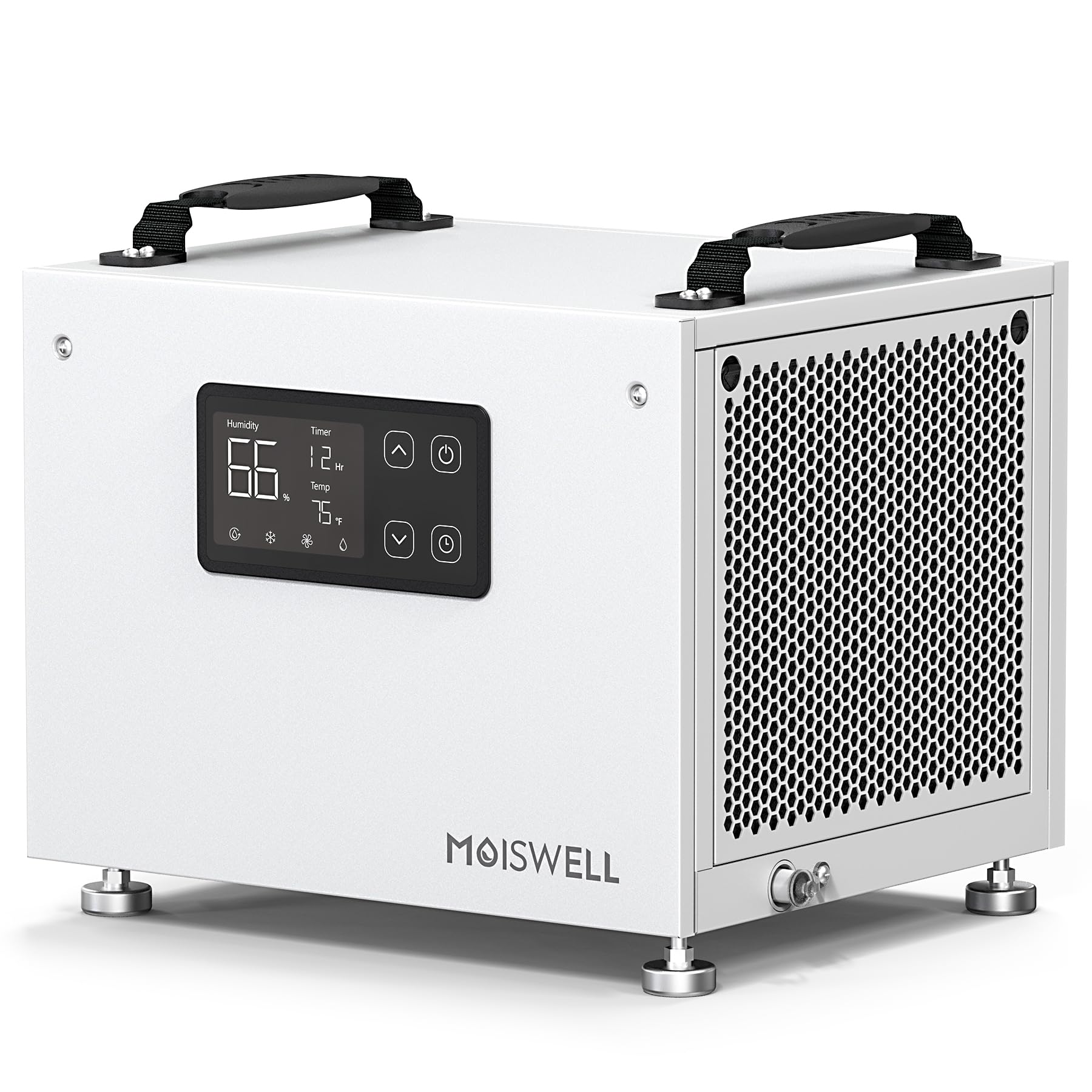 70 Pints Commercial Dehumidifier - Energy Star Certified Portable Dehumidifier for Basement, Crawl Space & Home Use with Auto Defrost, Timer & Drain Hose - Ideal for Damp Areas, Mold Prevention & Humidity Control
