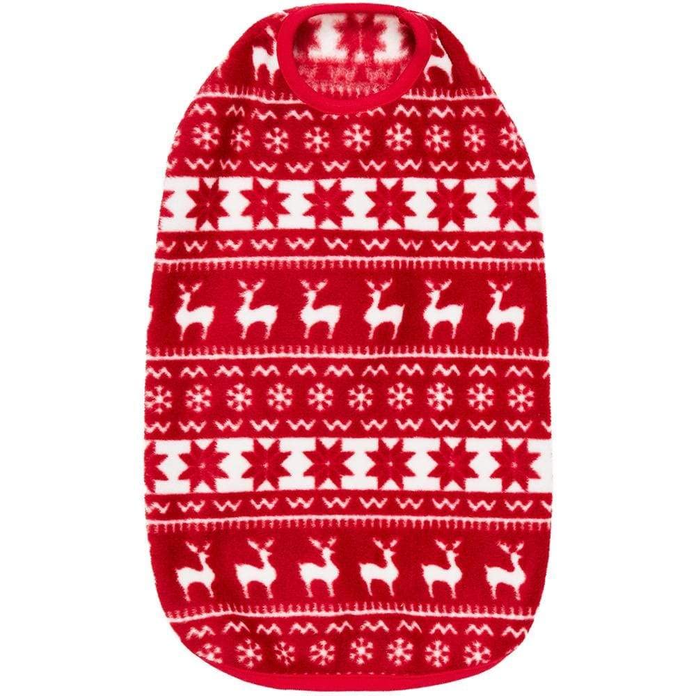 Blueberry Pet Dog Fleece Sweater - Soft & Lightweight Ugly Christmas Sweater for Small Dogs | Award-Winning Brand | 16