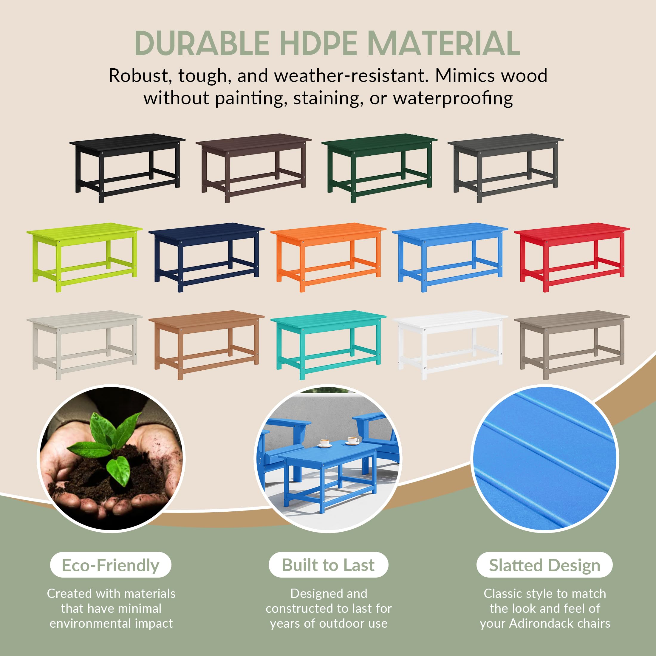 WestinTrends Malibu Outdoor Coffee Table - 35